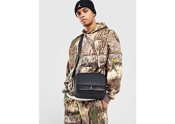 Jordan Monogram Messenger Bag black