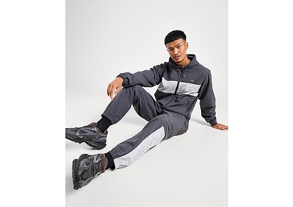 Lacoste ven Colour Block Tracksuit Grey