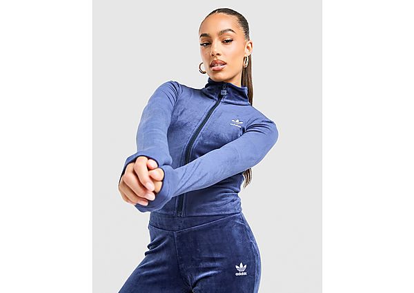 adidas Originals Essential Slim Velour Track Top