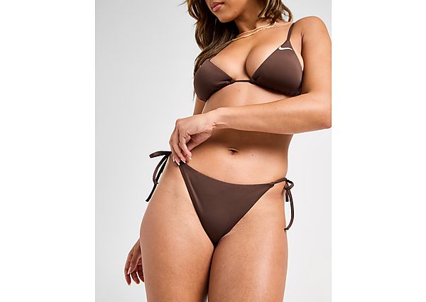 Nike Tie Bikini Bottoms brown
