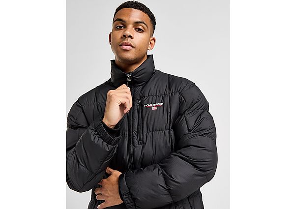 Polo Sport Square Baffle Jacket Black