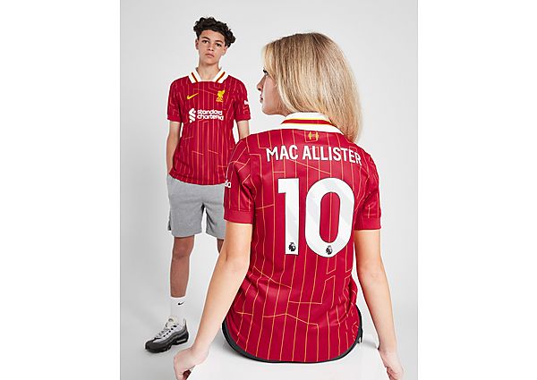 Nike Liverpool FC 24/25 Mac Allister #10 Home Shirt Jnr