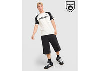 adidas Originals Colour Block 3-Stripes T-Shirt off white