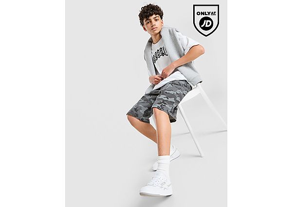 Hoodrich Pace Denim Camo Jorts Junior