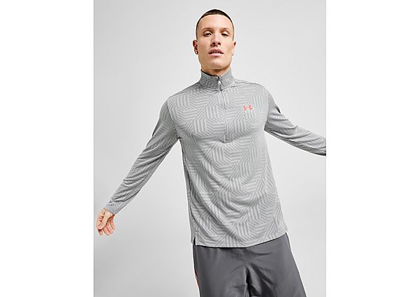 Under Armour Geotessa 14 Zip Top Grey