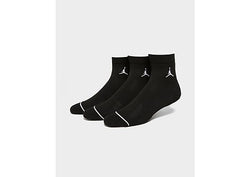 Jordan 3-Pack Drift Low Quarter Socks BLACK -, BLACK BLACK