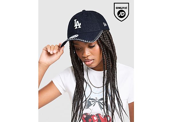 New Era MLB LA Dodgers Contrast Stitch 9TWENTY Denim Cap