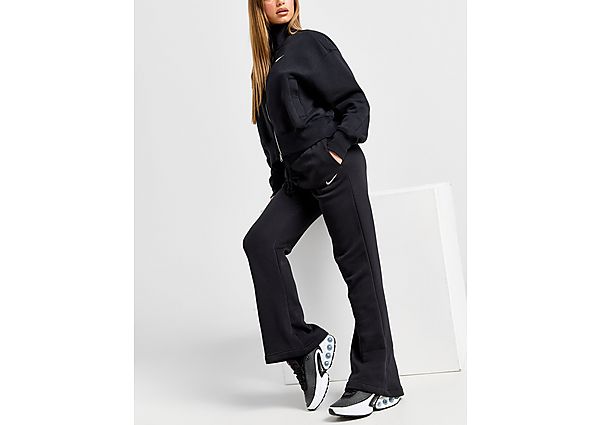 Nike Phoenix Fleece Flare Joggers Black Sail