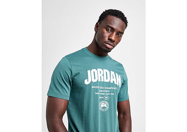 Jordan Wordmark T-Shirt Oxidised Green