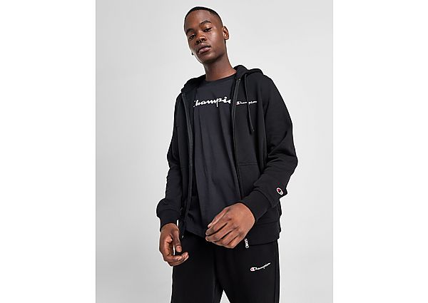 Champion Small Logo Full Zip Hoodie