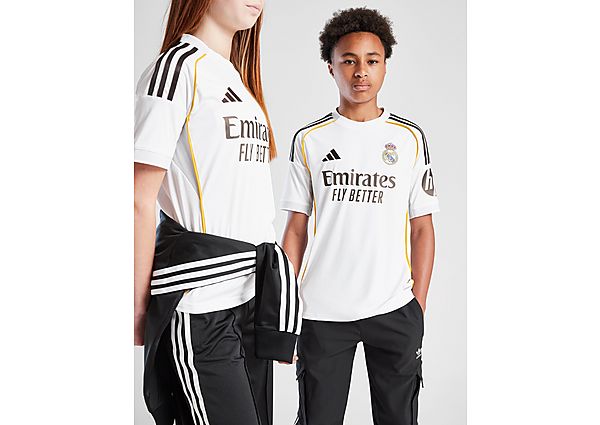 adidas Real Madrid 2025/26 Home Shirt Junior