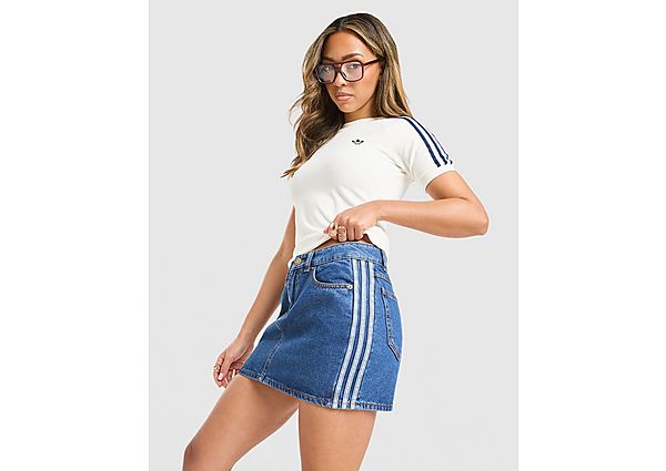 adidas Originals 3-Stripes Denim Skirt