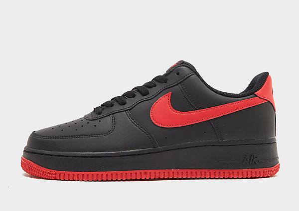 Nike Air Force 1 '07 Black/Black/University Red