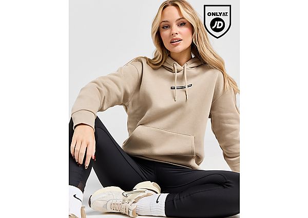 Under Armour Essential Overhead Hoodie Beige