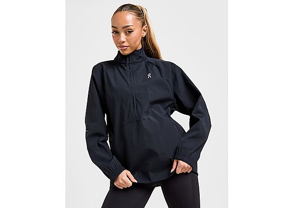 On Running Active Woven Zip Jacket Black