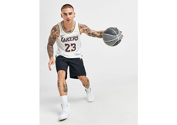 Nike NBA LA Lakers James #23 Swingman Jersey