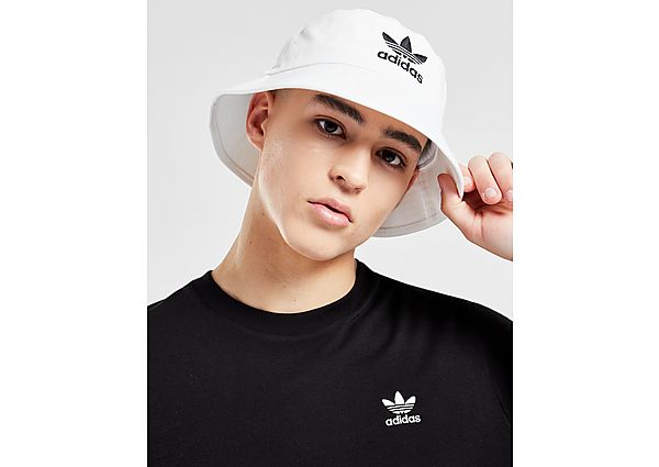 adidas Originals Trefoil Bucket Hat White