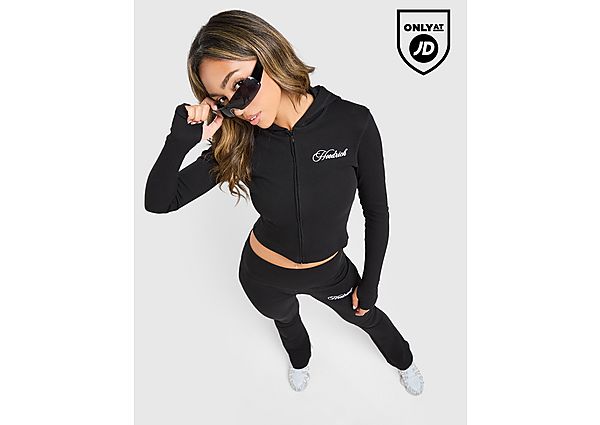 Hoodrich Selene Rib Full Zip Hoodie