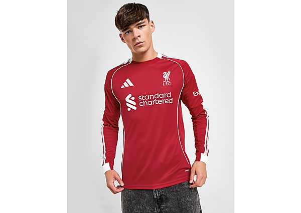 adidas Liverpool FC 2025/26 Long Sleeve Home Shirt
