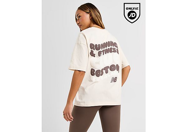 New Balance Fitness Club T-Shirt Beige