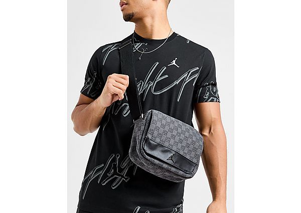 Jordan Monogram Messenger Bag Black