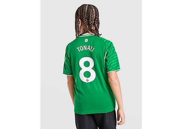 adidas Newcastle United FC 25/26 Tonali #8 Away Shirt Jnr