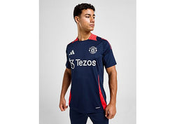 adidas Manchester United FC Training Shirt Night Indigo / Bright Red