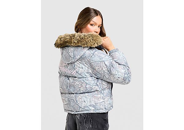 Hoodrich Woodland Camo Puffer Jacket