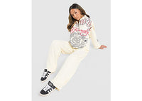 Ed Hardy Gothic Wide Leg Joggers cream