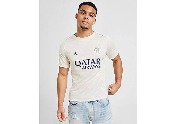 Nike Paris Saint Germain Pre Match Shirt Ecru