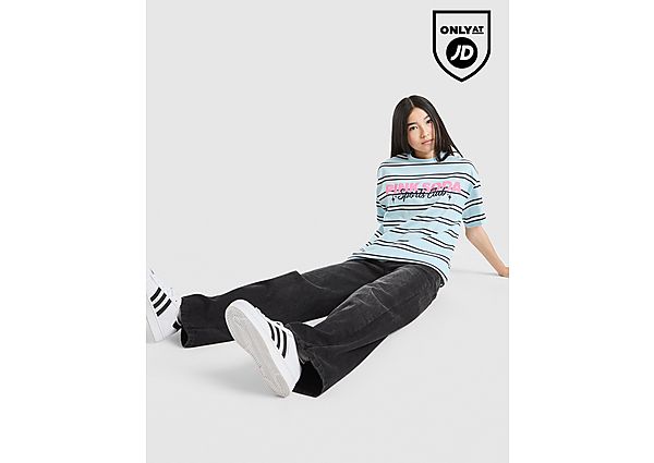 Pink Soda Sport Girls\' Stack Striped T-Shirt Junior
