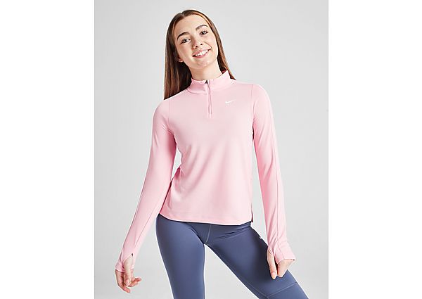 Nike Girls\' Dri-FIT Long Sleeve 1/2 Zip Top Junior