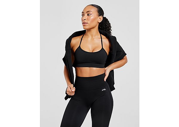 AYBL Empower Seamless Sports Bra Black