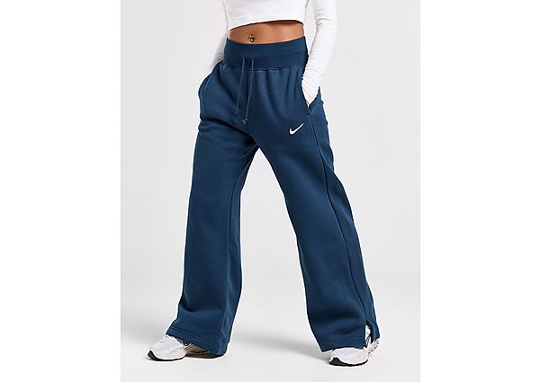 Nike Phoenix Fleece Wide Leg Joggers Armoury Navy/Sail