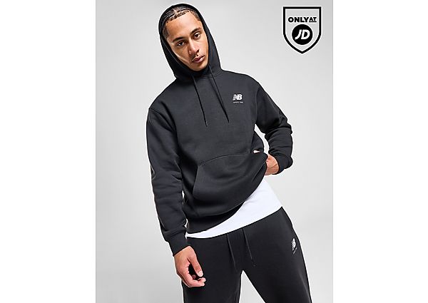 New Balance Linear Hoodie Black