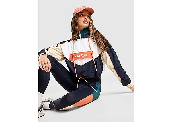 Red Run Activewear Elements Crop Windbreaker