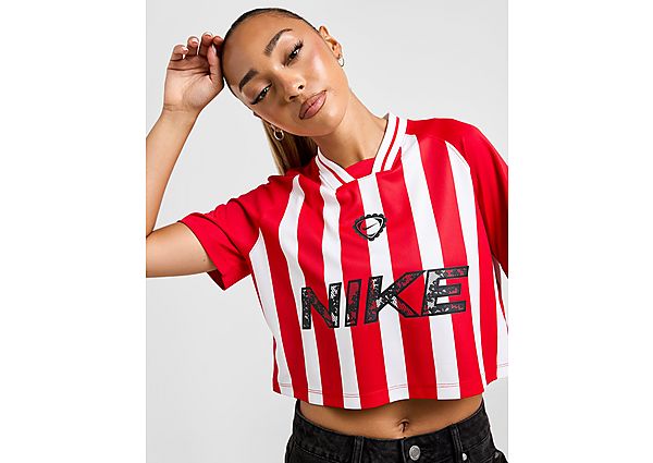 Nike Stripe Crop Football Shirt
