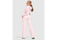Ed Hardy Thorns Diamante Velour Joggers