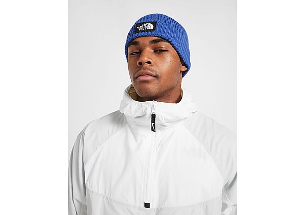 The North Face Box Logo Beanie Hat Blue