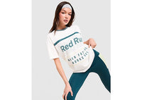 Red Run Activewear Skyline Oversized Graphic T-Shirt white