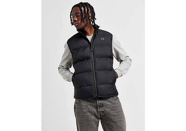 Fred Perry Inline Gilet Black