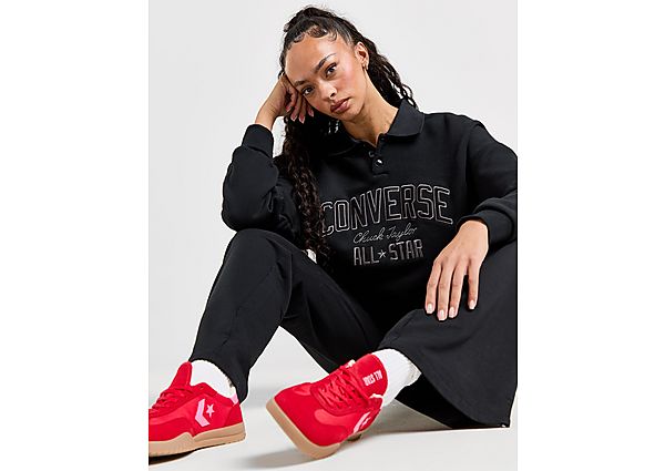 Converse Retro Button Crew Sweatshirt