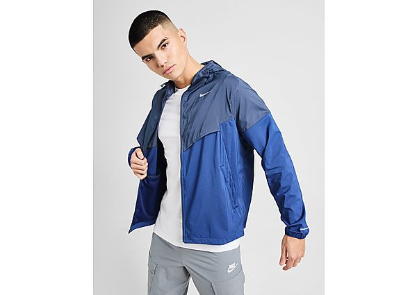 Nike Packable Windrunner Jacket Blue