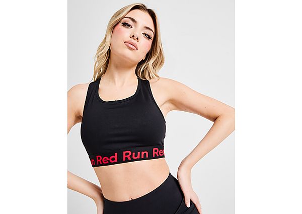 Red Run Activewear Inky Cropped Sports Bra
