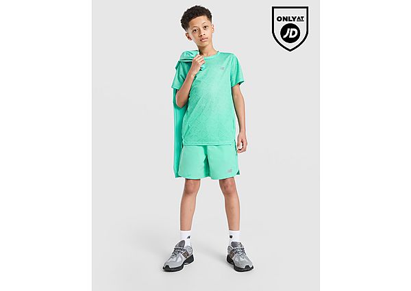 New Balance Geometric Poly T-Shirt Junior