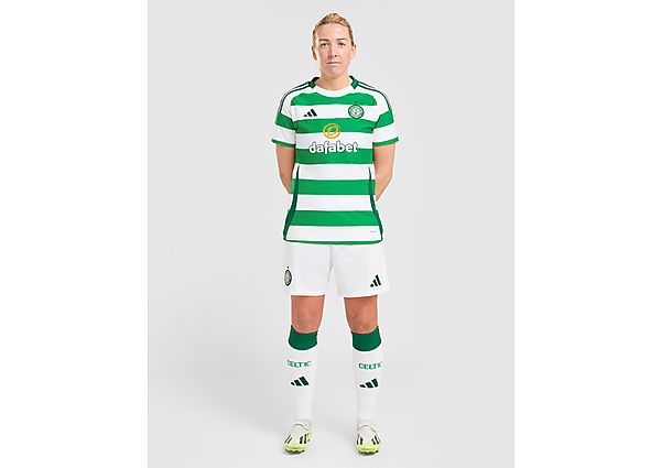 Adidas Celtic 2024/25 Home Shirt Women'S White