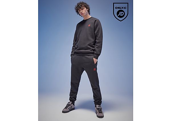 adidas Badge Of Sport Essential Fleece Joggers Black