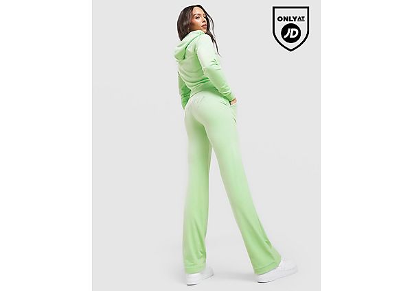 JUICY COUTURE Script Diamante Heart Track Pants
