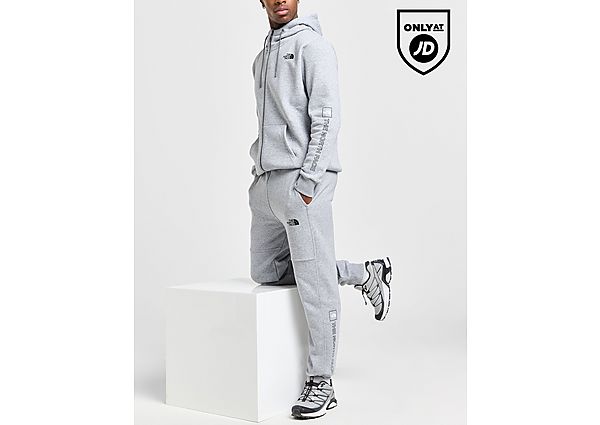 The North Face Linear Logo Joggers Grey