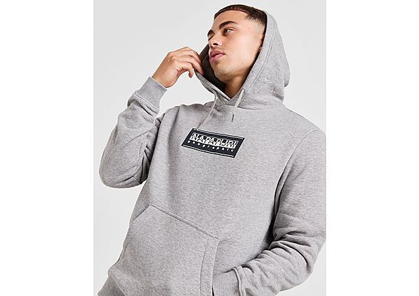 Napapijri Suze Overhead Logo Hoodie Grey